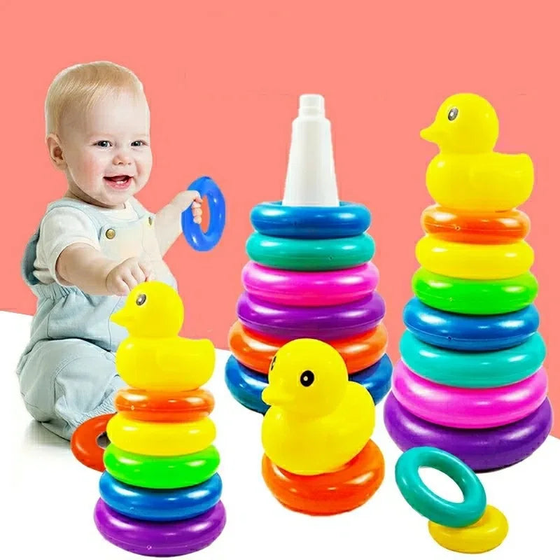 Raneelland  Montessori Baby Toy Rolling Ball Children Montessori Educational Games For Babies Stacking Track Baby Development Toys Children