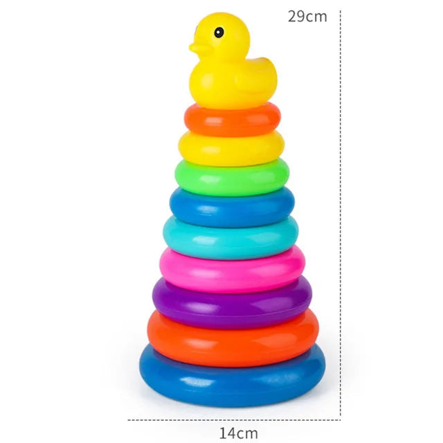 Raneelland  Montessori Baby Toy Rolling Ball Children Montessori Educational Games For Babies Stacking Track Baby Development Toys Children