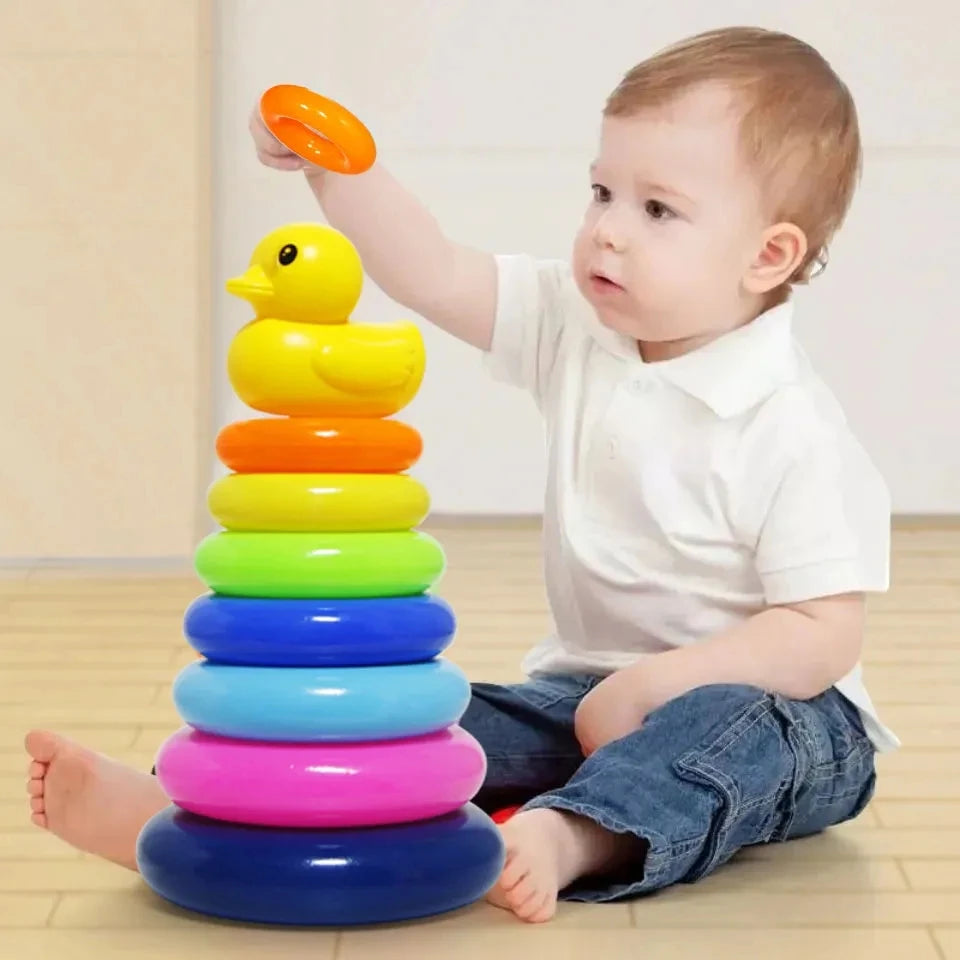Raneelland  Montessori Baby Toy Rolling Ball Children Montessori Educational Games For Babies Stacking Track Baby Development Toys Children
