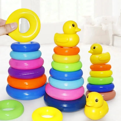 Raneelland  Montessori Baby Toy Rolling Ball Children Montessori Educational Games For Babies Stacking Track Baby Development Toys Children